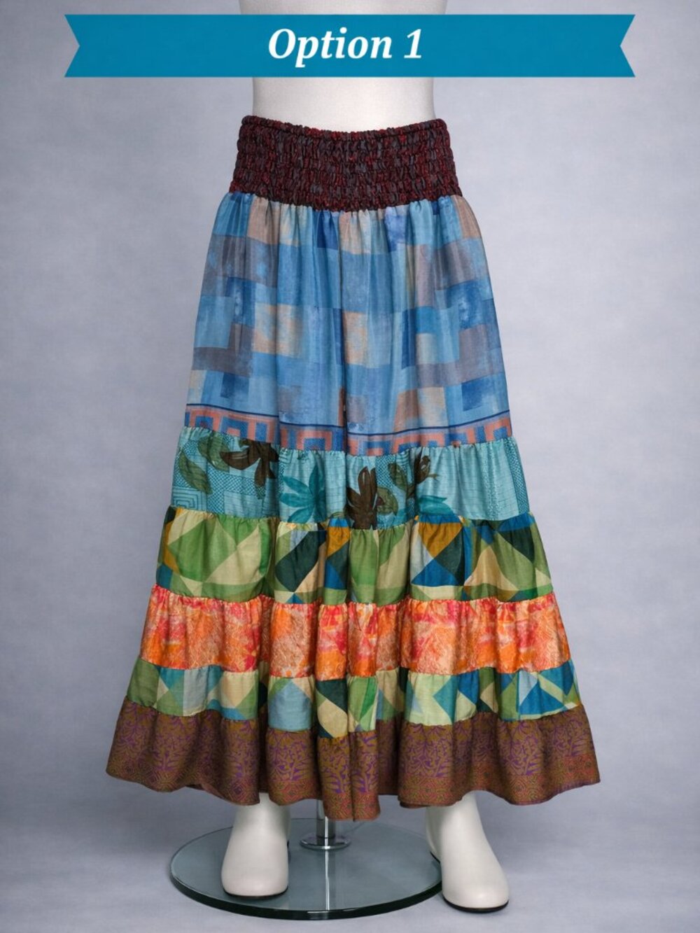 POL #1 One of a Kind High Rise Smocked Wide Leg Pants